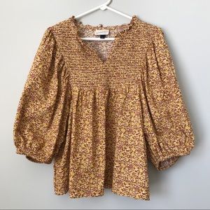 Universal Thread | Floral Tunic Style Blouse